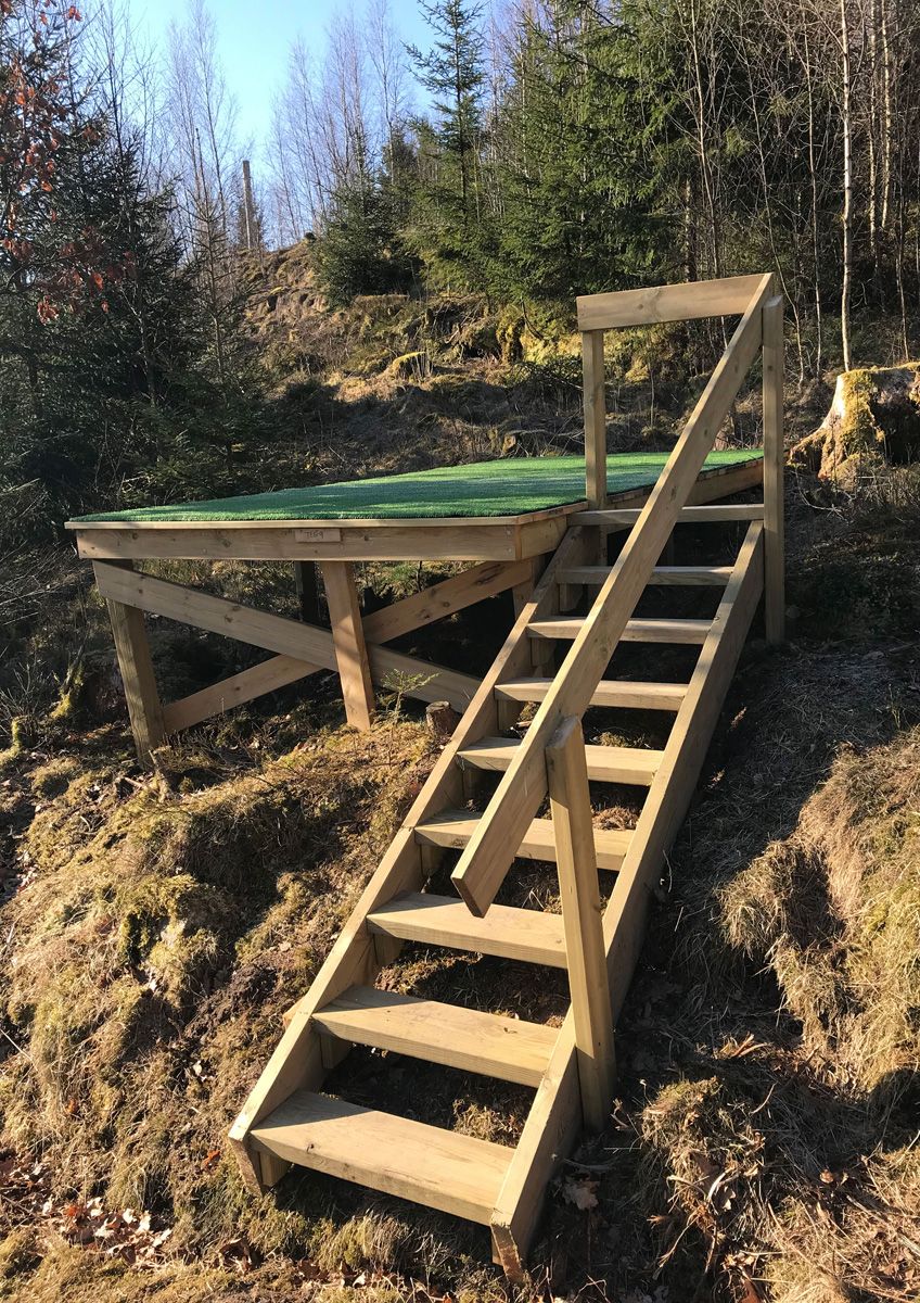 Hål 9 tee