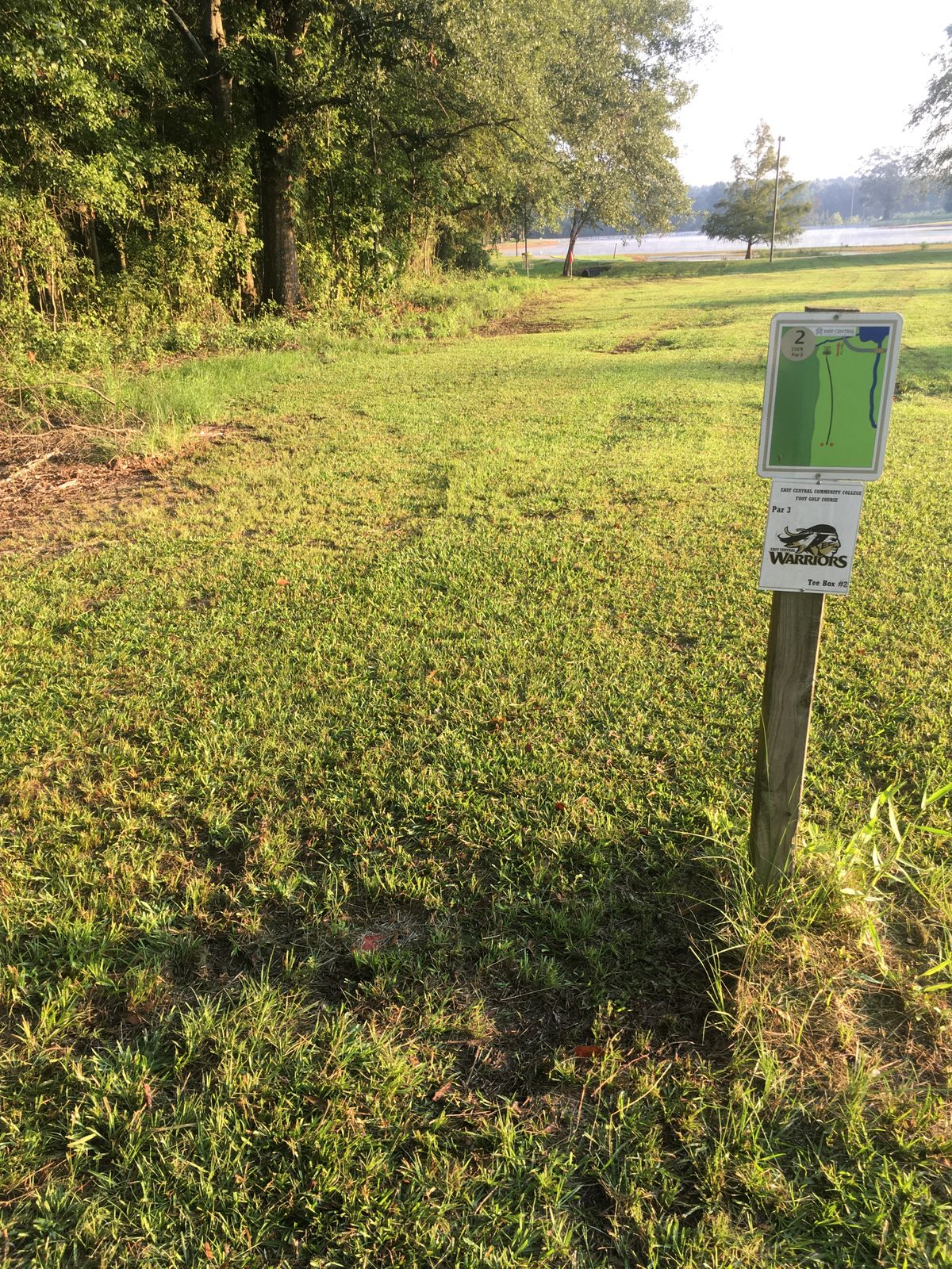 Hole 2 tee