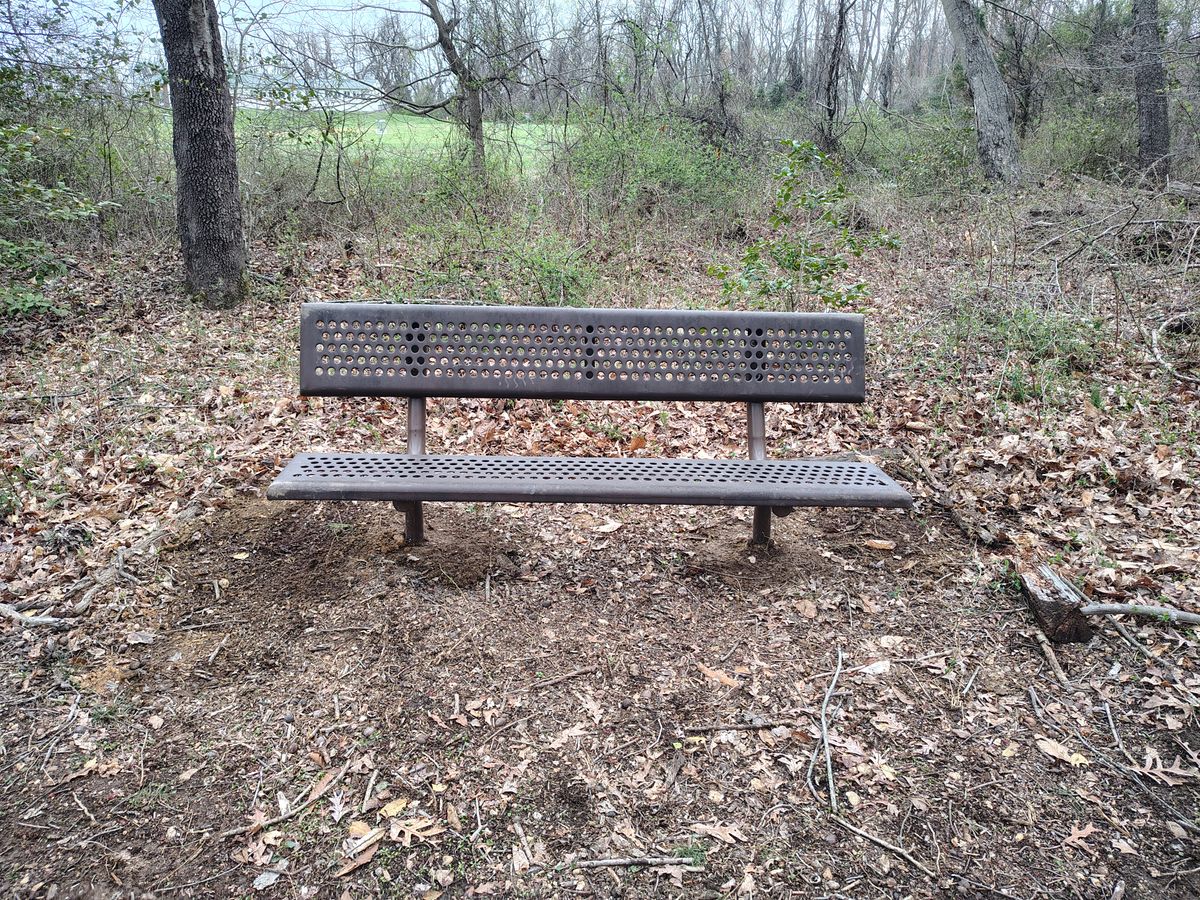 Hole 4 Bench