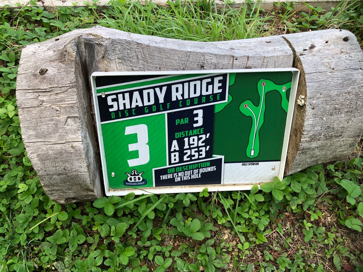 3 Tee sign