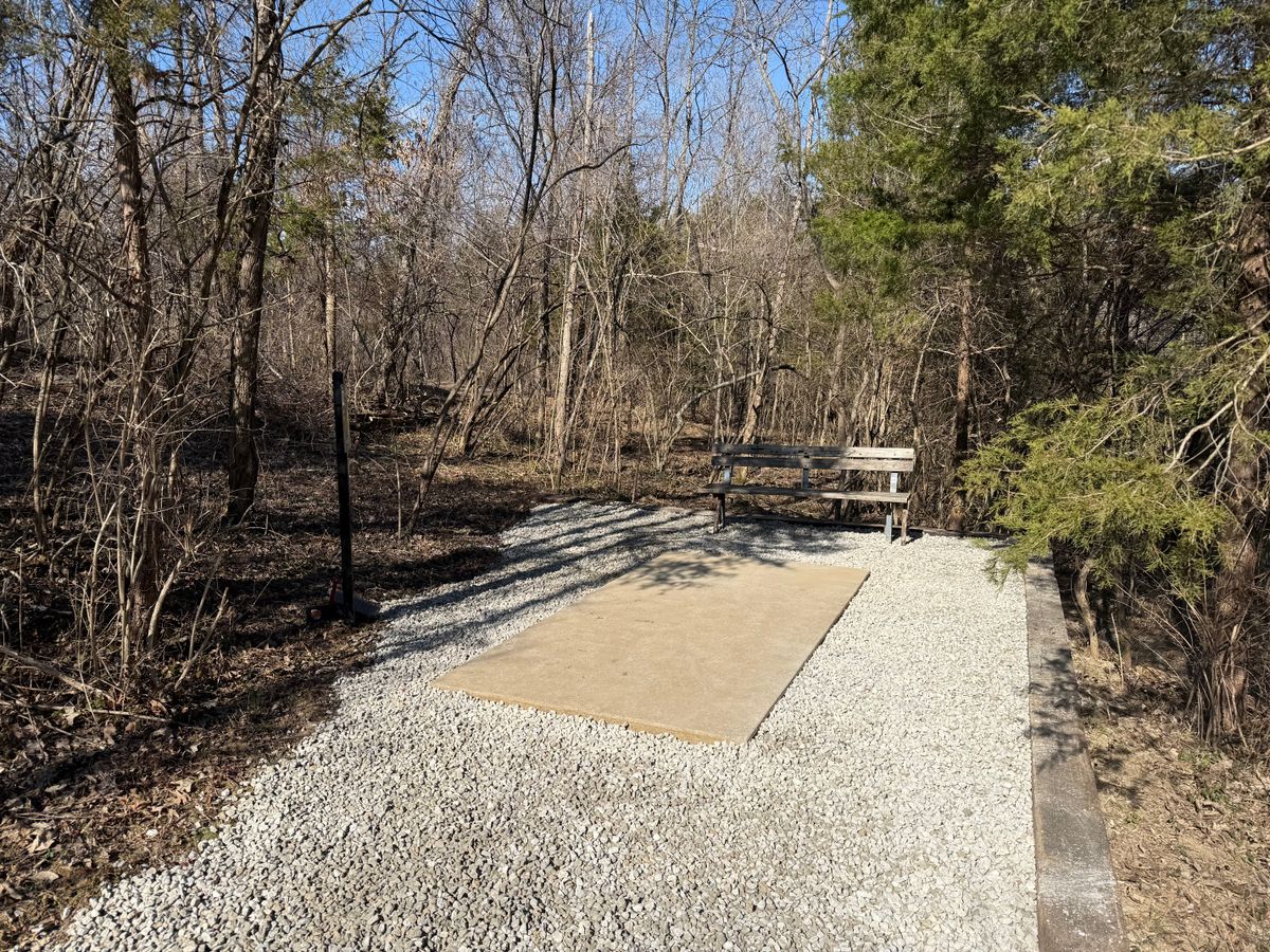 Hole 16’s tee pad.