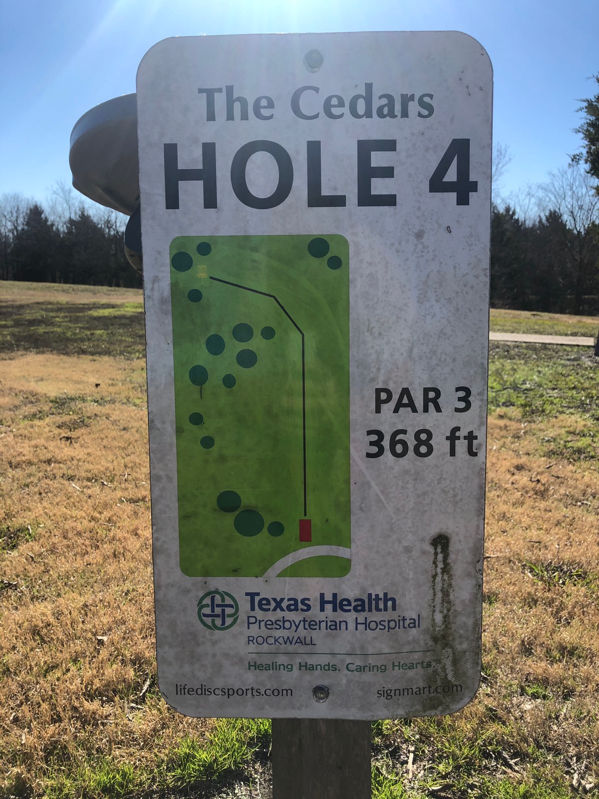 #4 sign