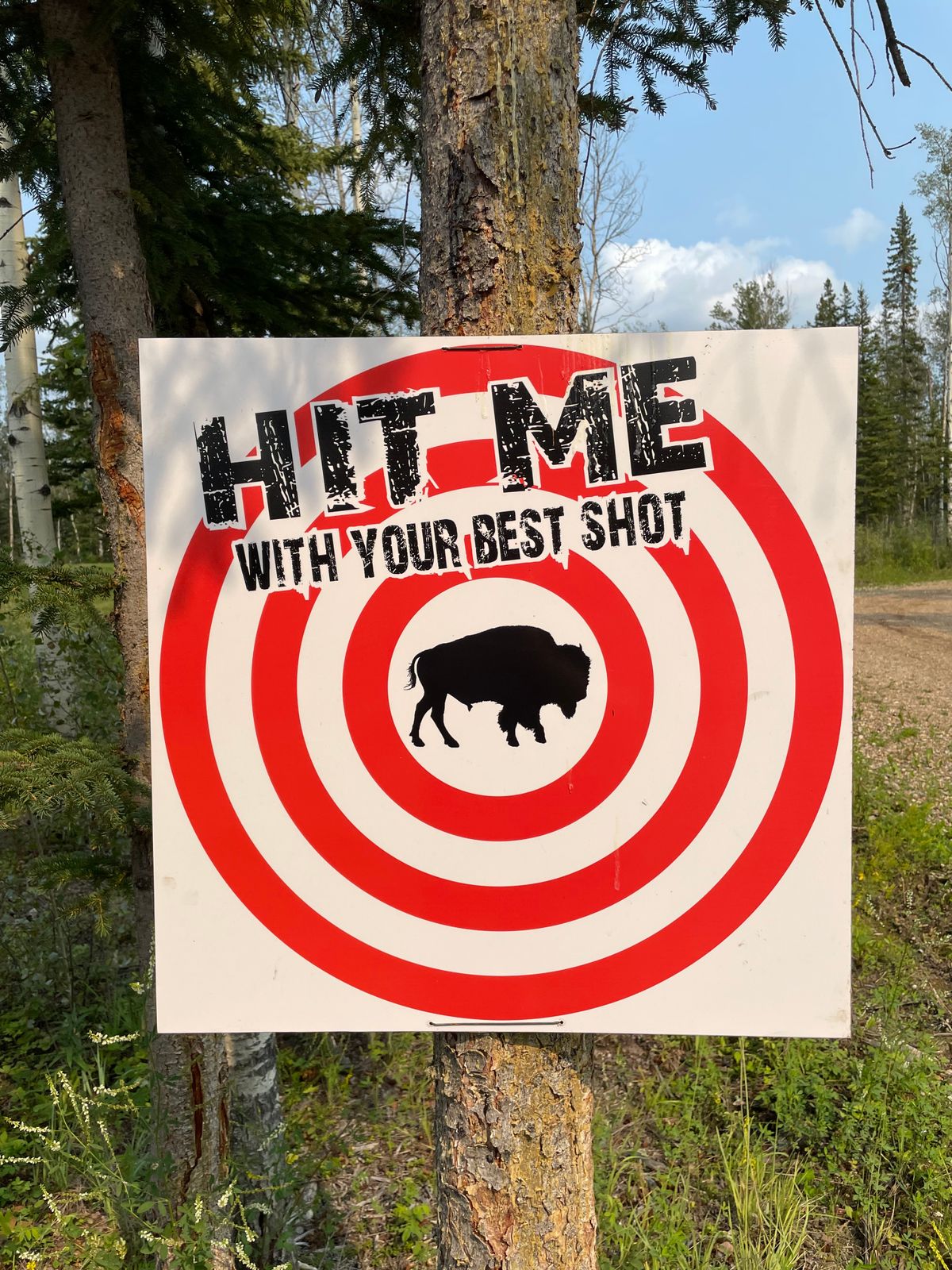 Mando Target on hole 6