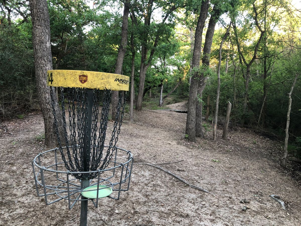 Back up 14’s fairway.