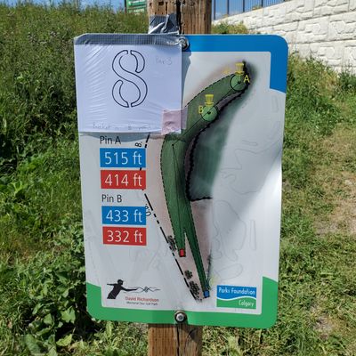 Temporary hole numbering