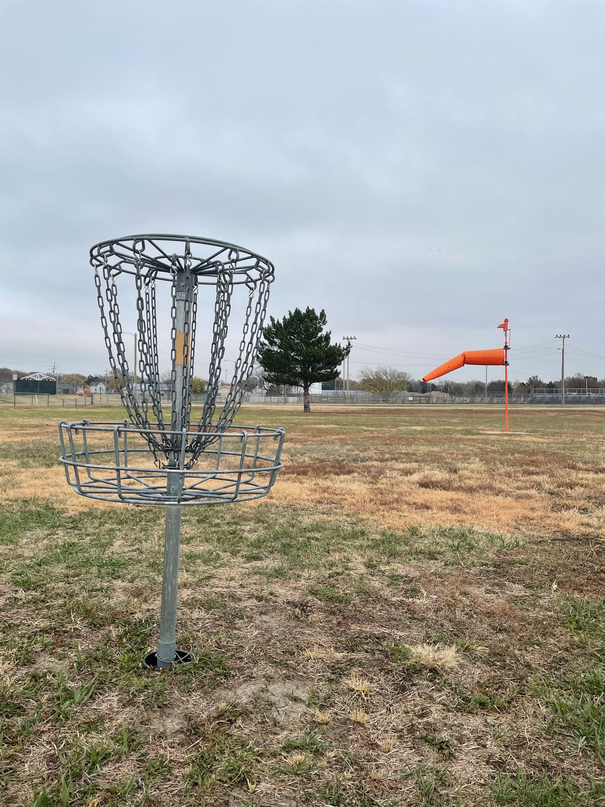 Hole 18 by the airfield
