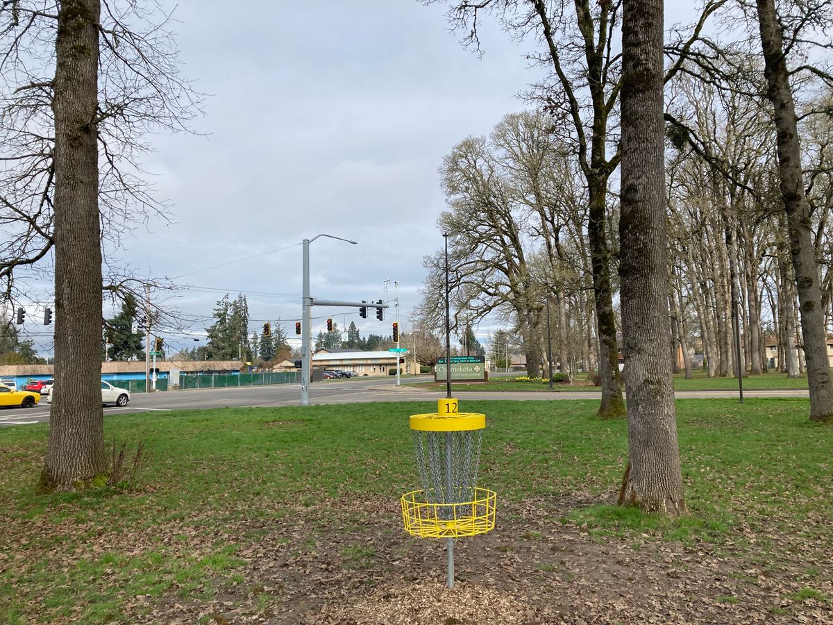Hole 12 on Lancaster Dr.