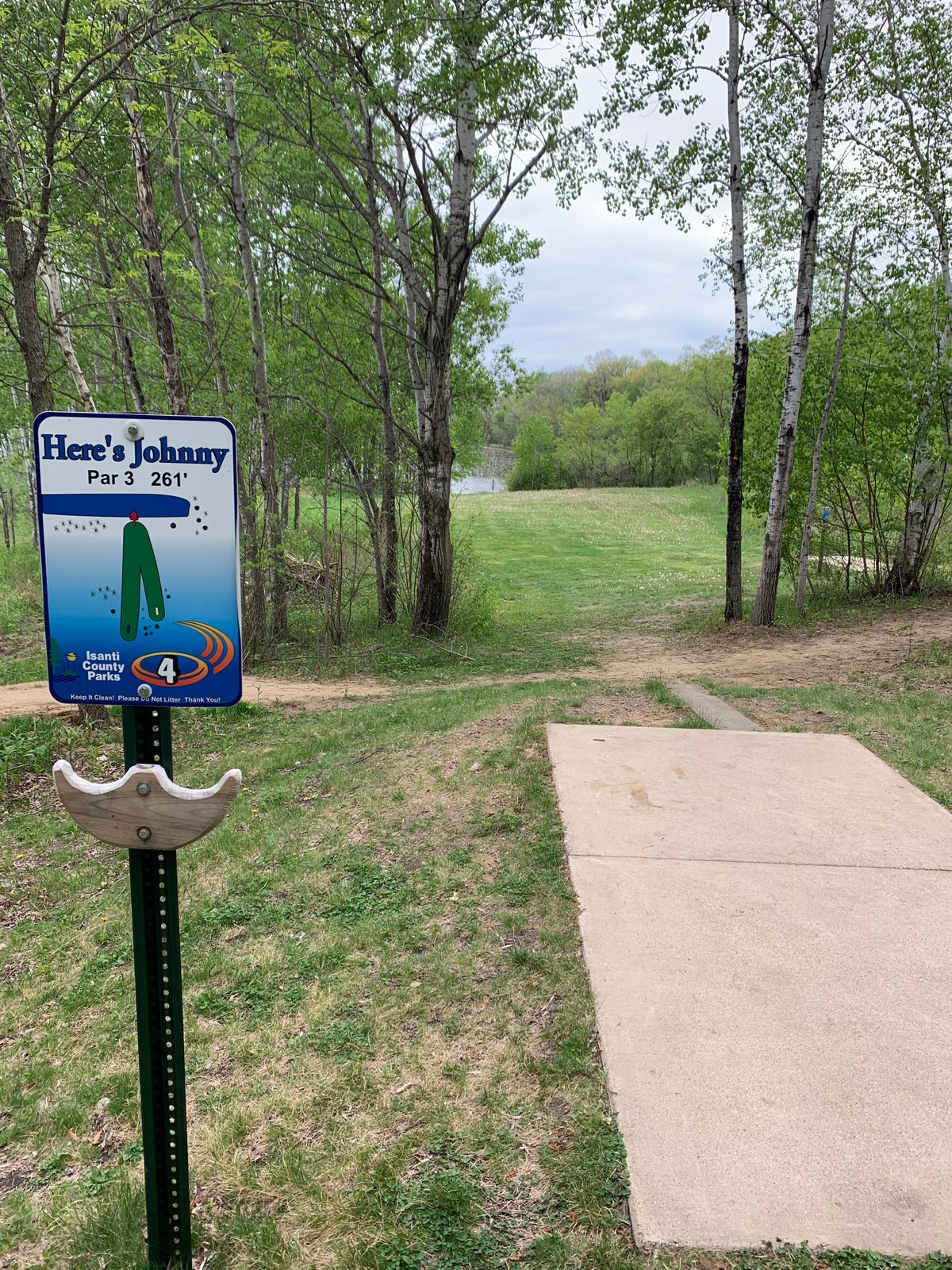 View of hole 4.