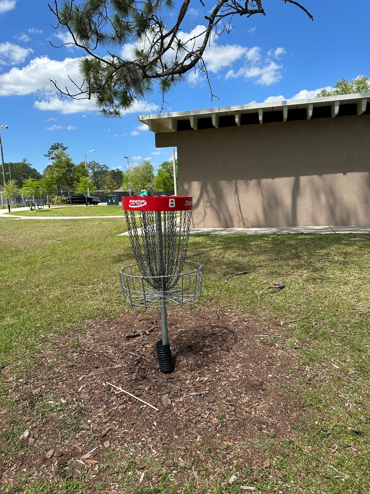 Hole 8 basket