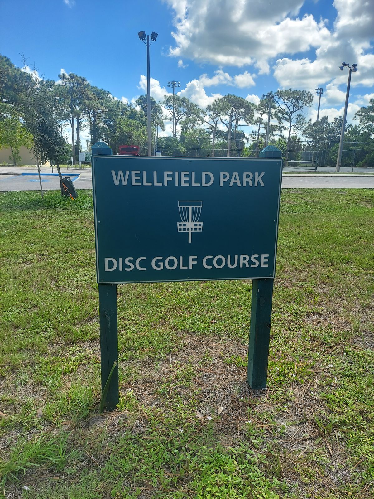 Look for sign alongside Pinebrook Road.
