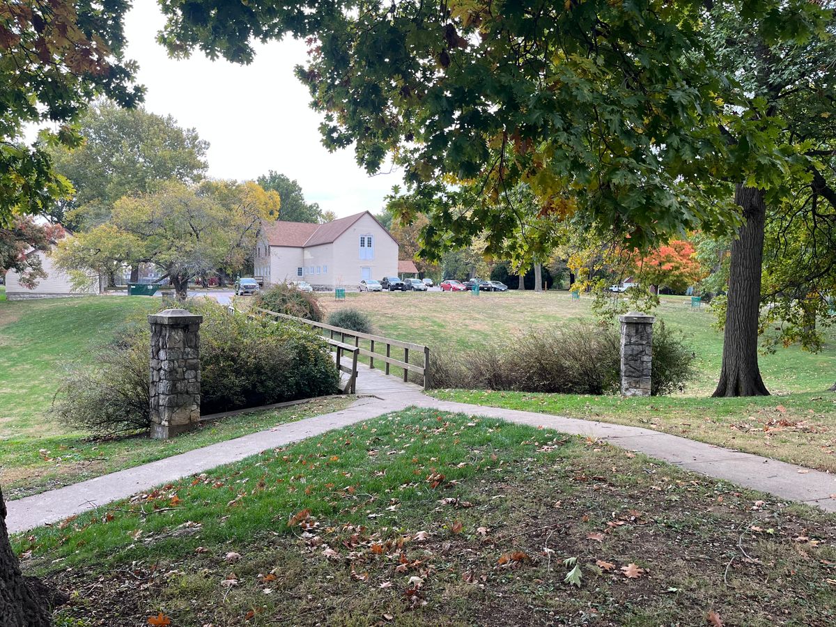 View of parking lot from #9