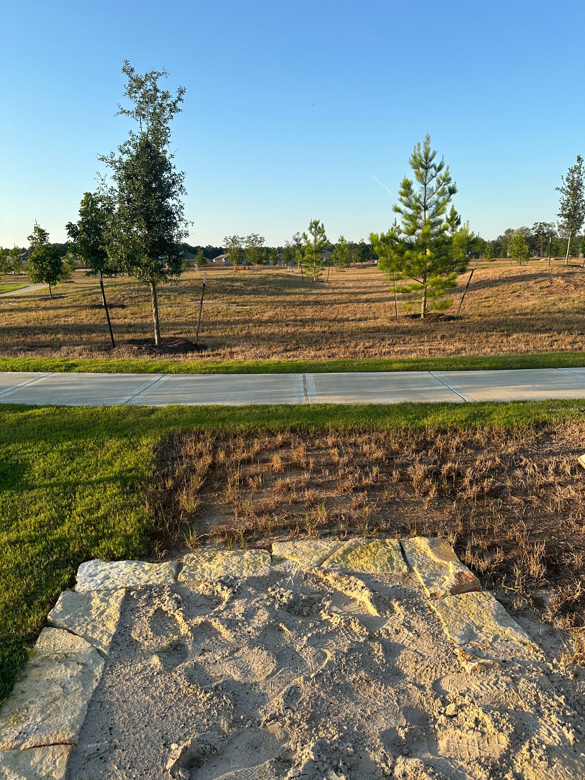 Hole 9 tee view