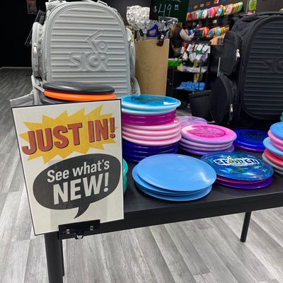 New Exclusive Disc’s come in ranging $28-$24.
BEST Disc retriever $50.