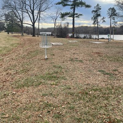 Hole 1 basket