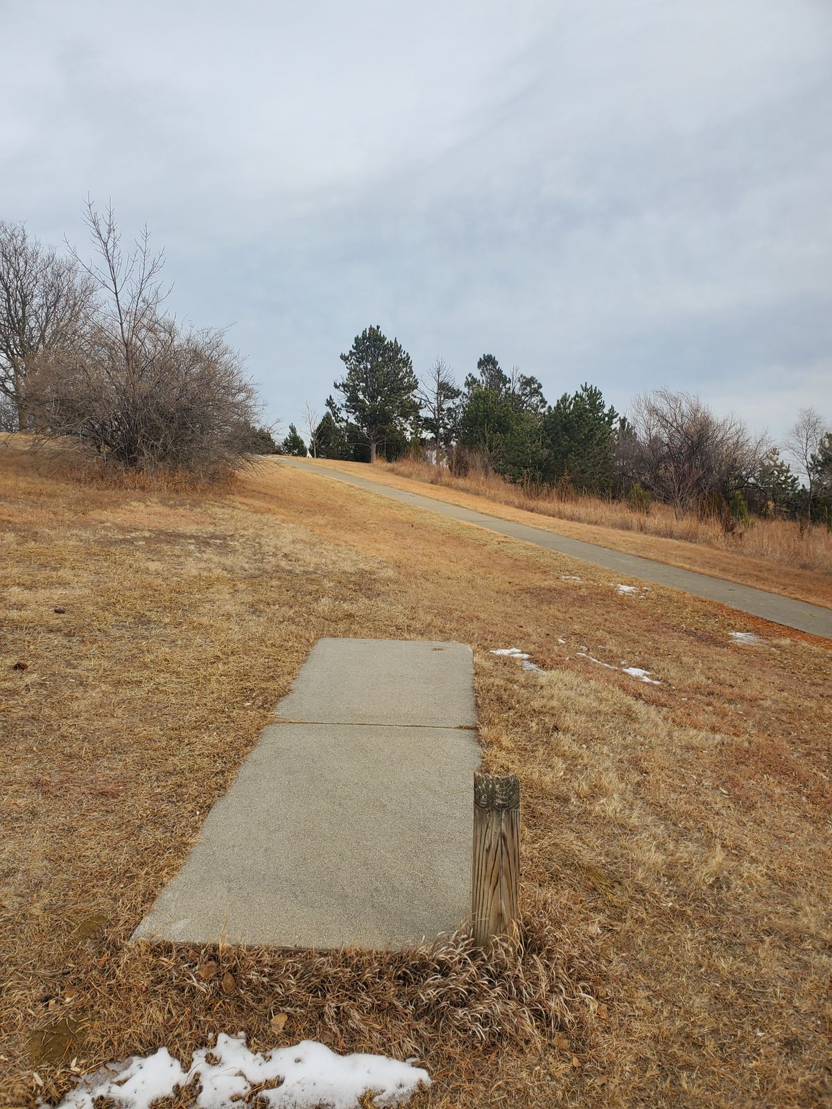 Hole 9 short tee