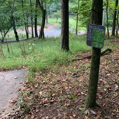 Hole 3, long tee