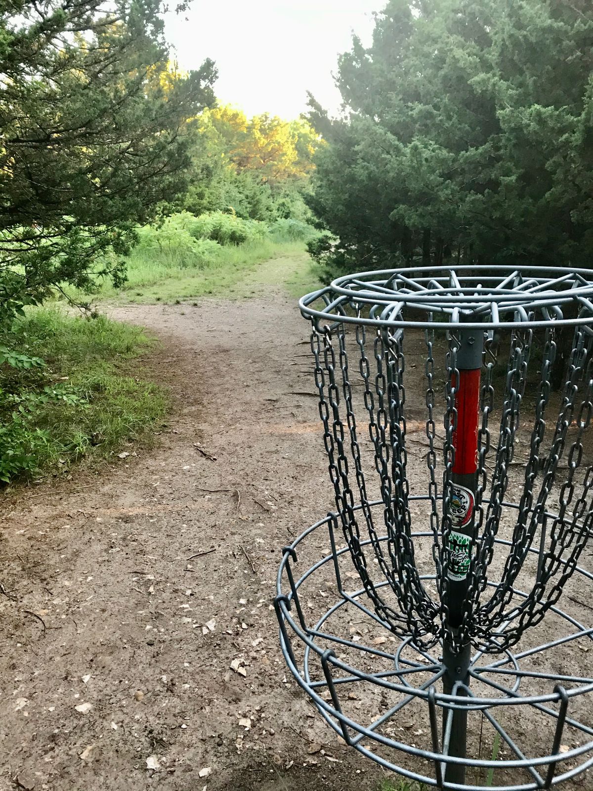 Hole 8 Basket to Tee