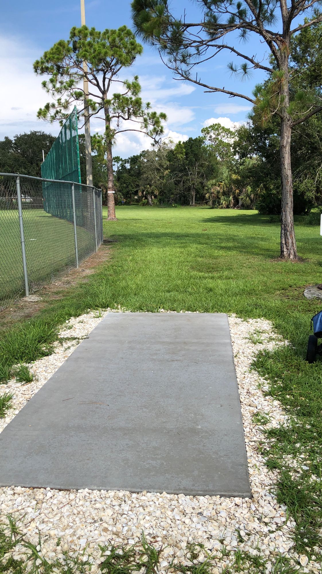 Hole #3 am pad
