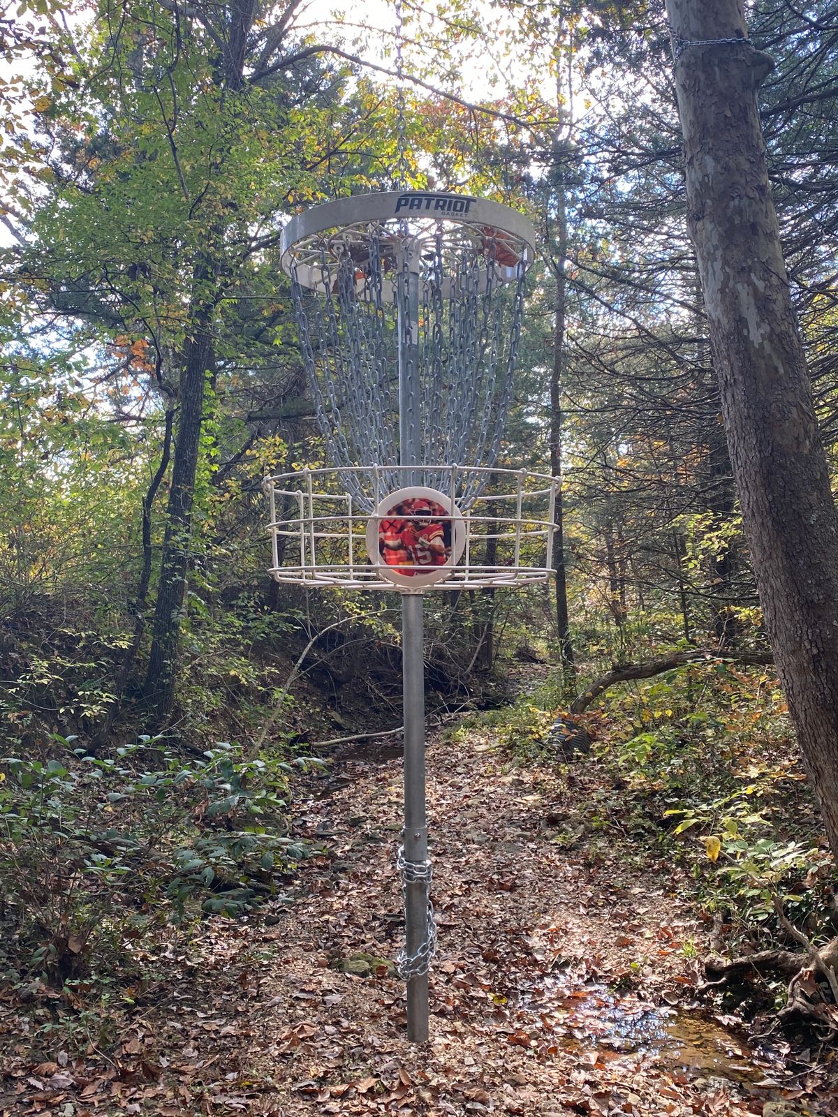 Mahomes enjoying the course