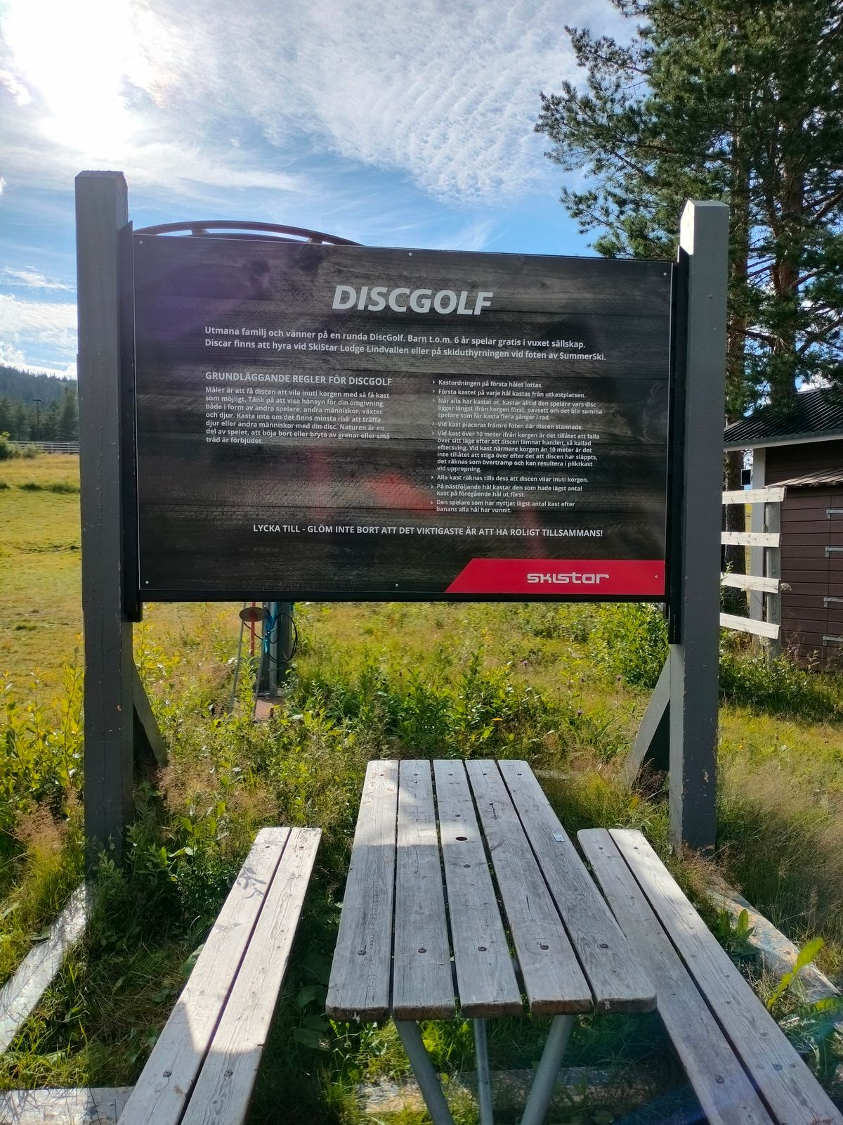 Starting sign.