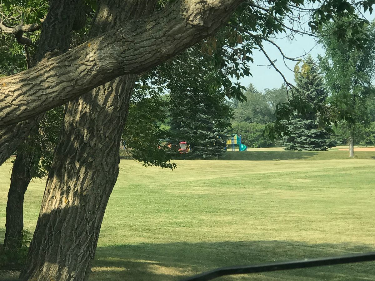 Hole in from the tee