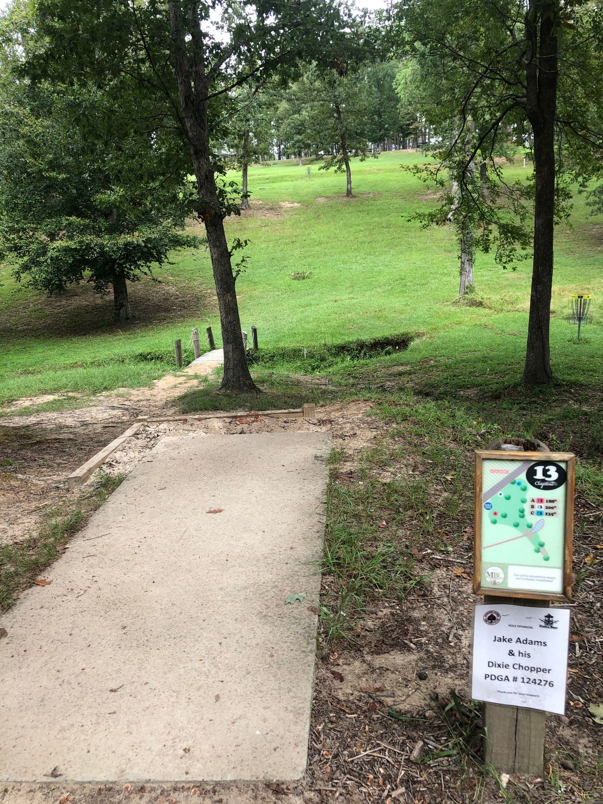 Hole 13 Tpad