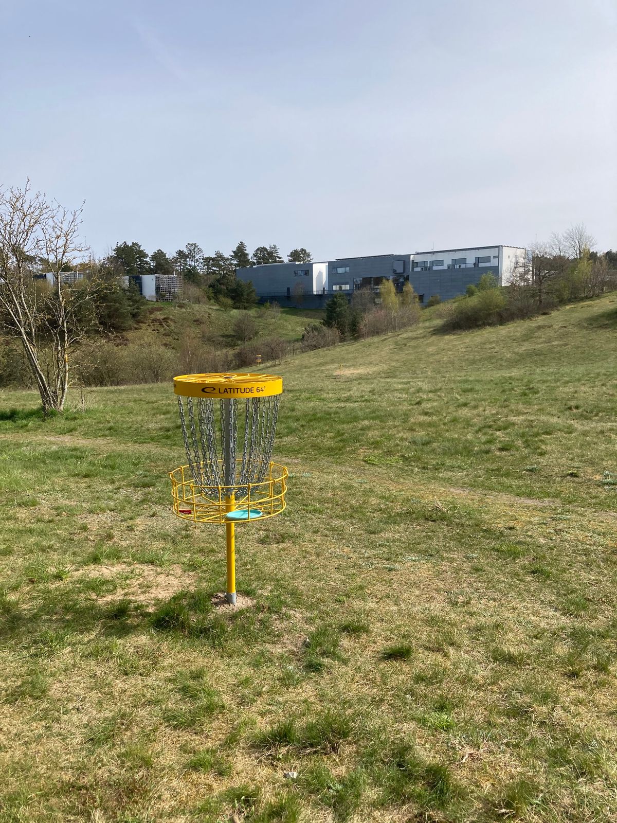 Old basket placement when it was a par 3