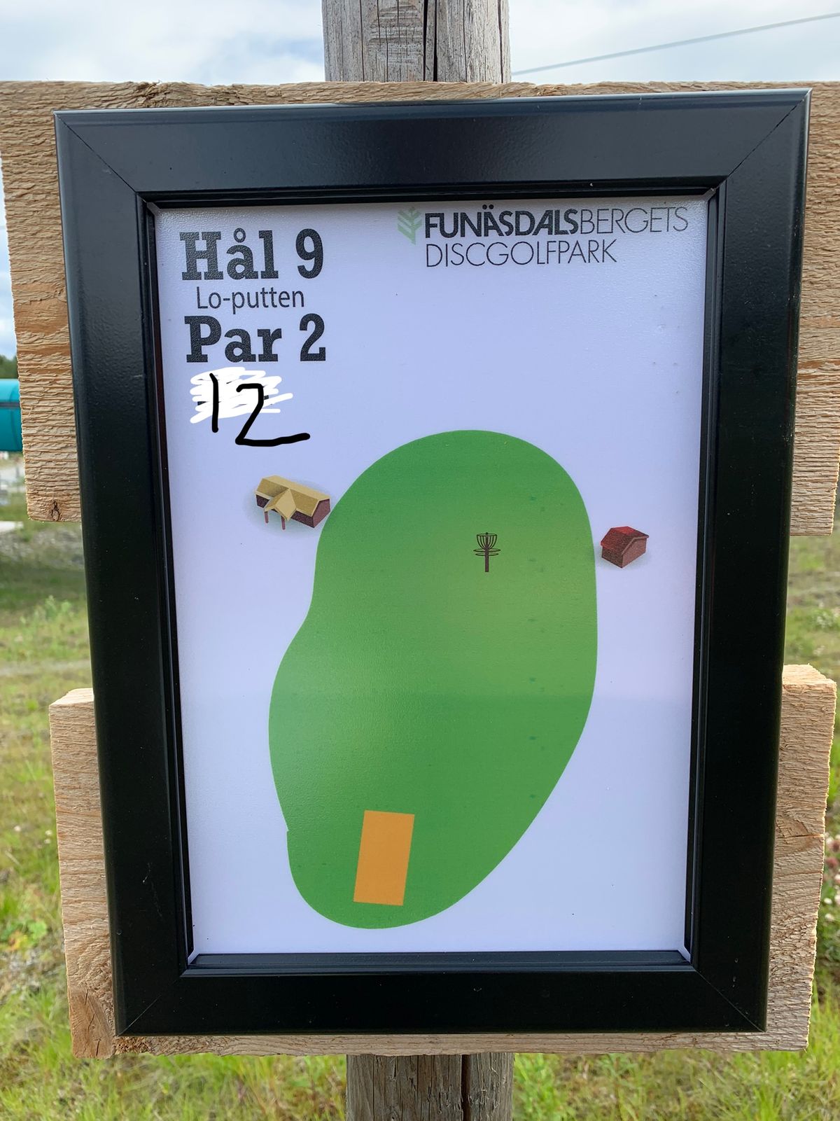 Enklaste hålet, ca 12m