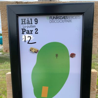 Enklaste hålet, ca 12m