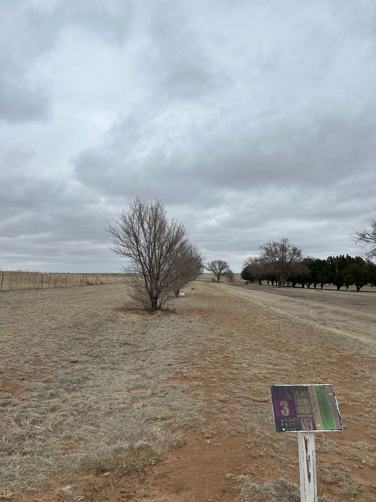 Hole 3 from the Advanced Tee