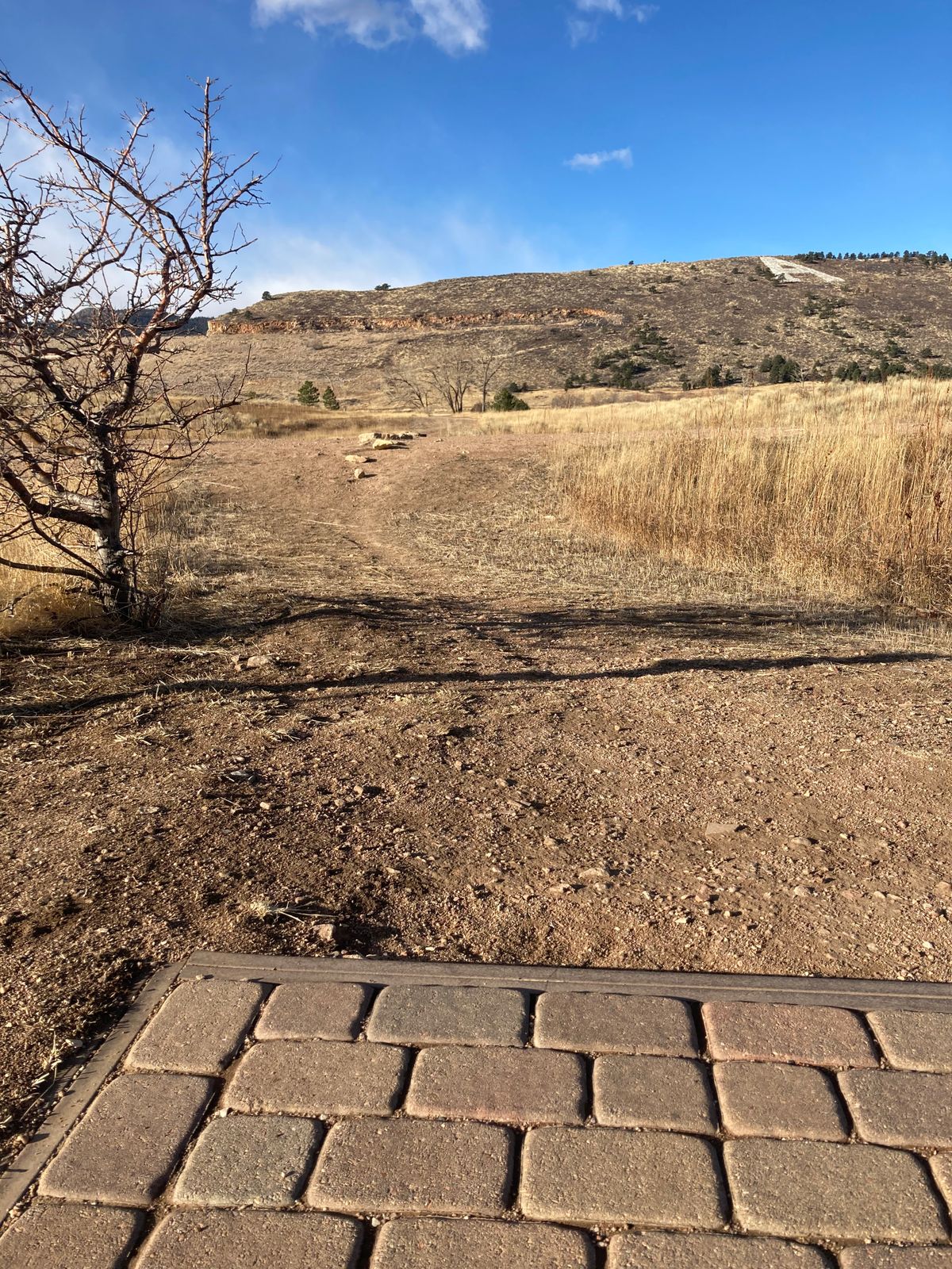 Tee 17 has a great view of the foothills