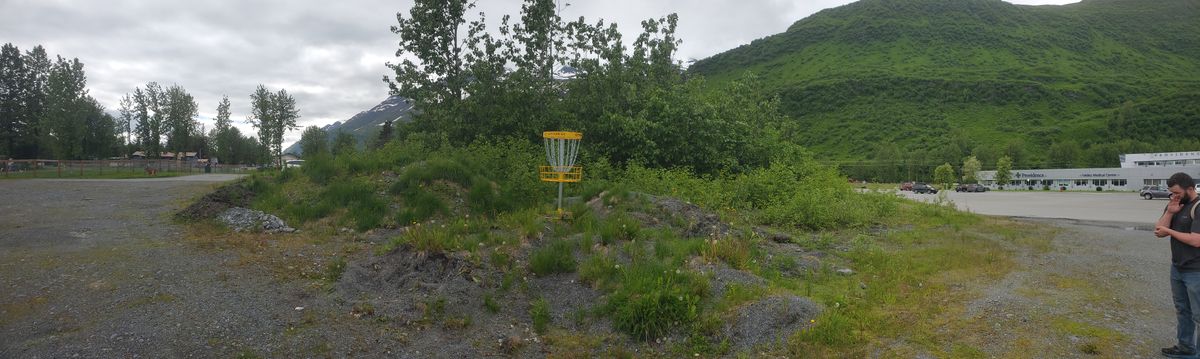 Hole 4 from behind