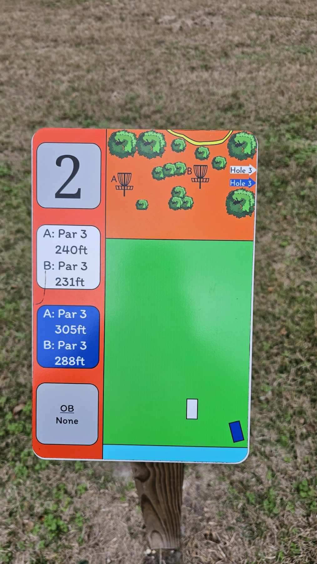 Tee sign