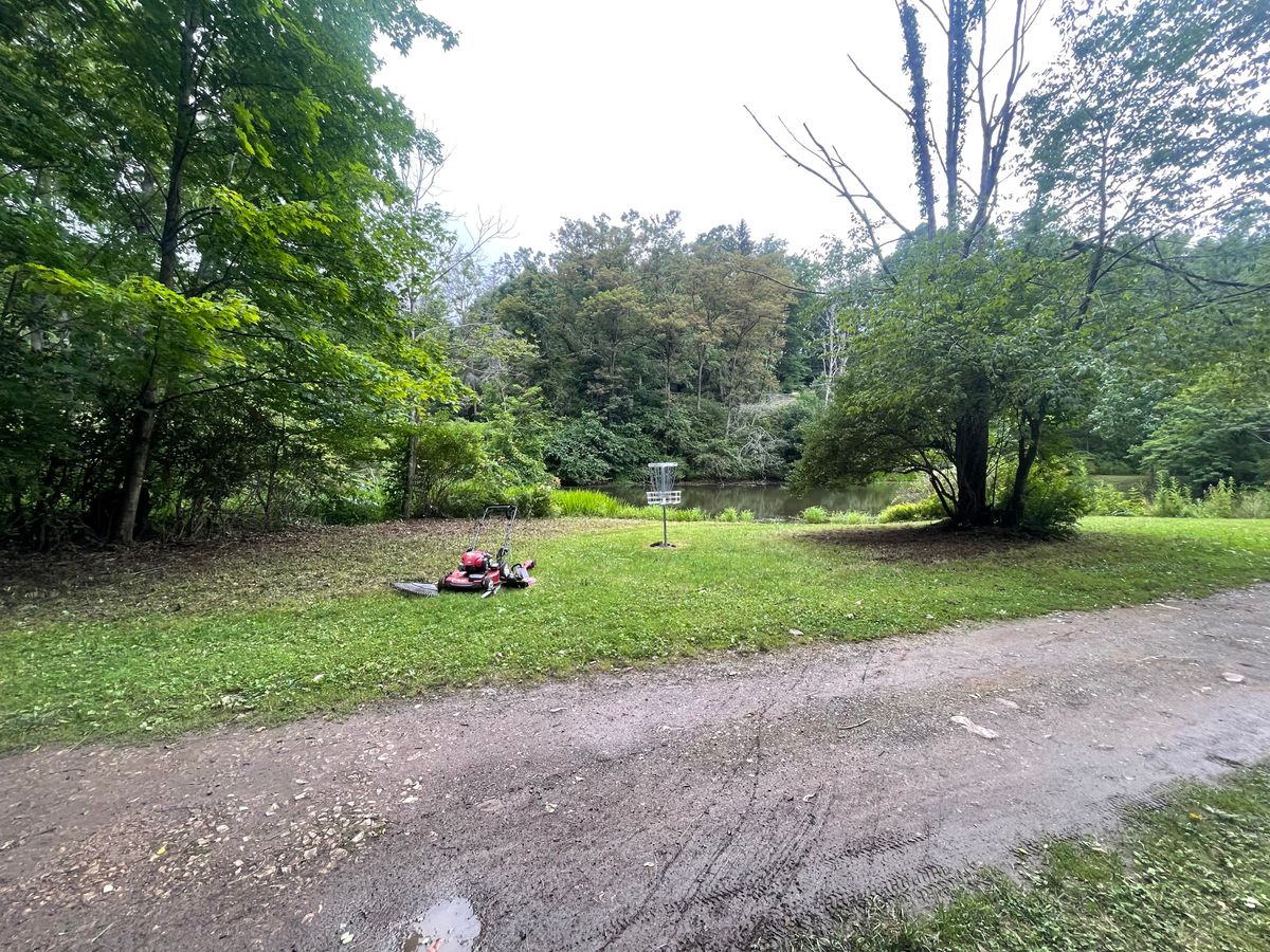Hole 17’s green in "A" position.
