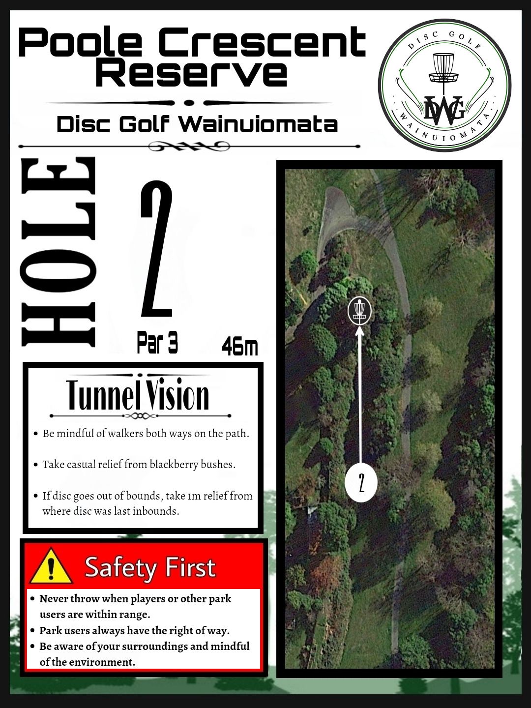 Hole 2 map