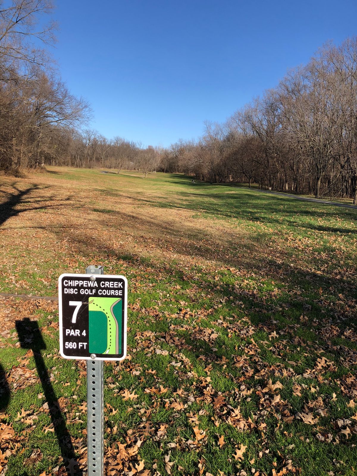 Old Hole 7 which is now Hole 14. All new signage coming soon!