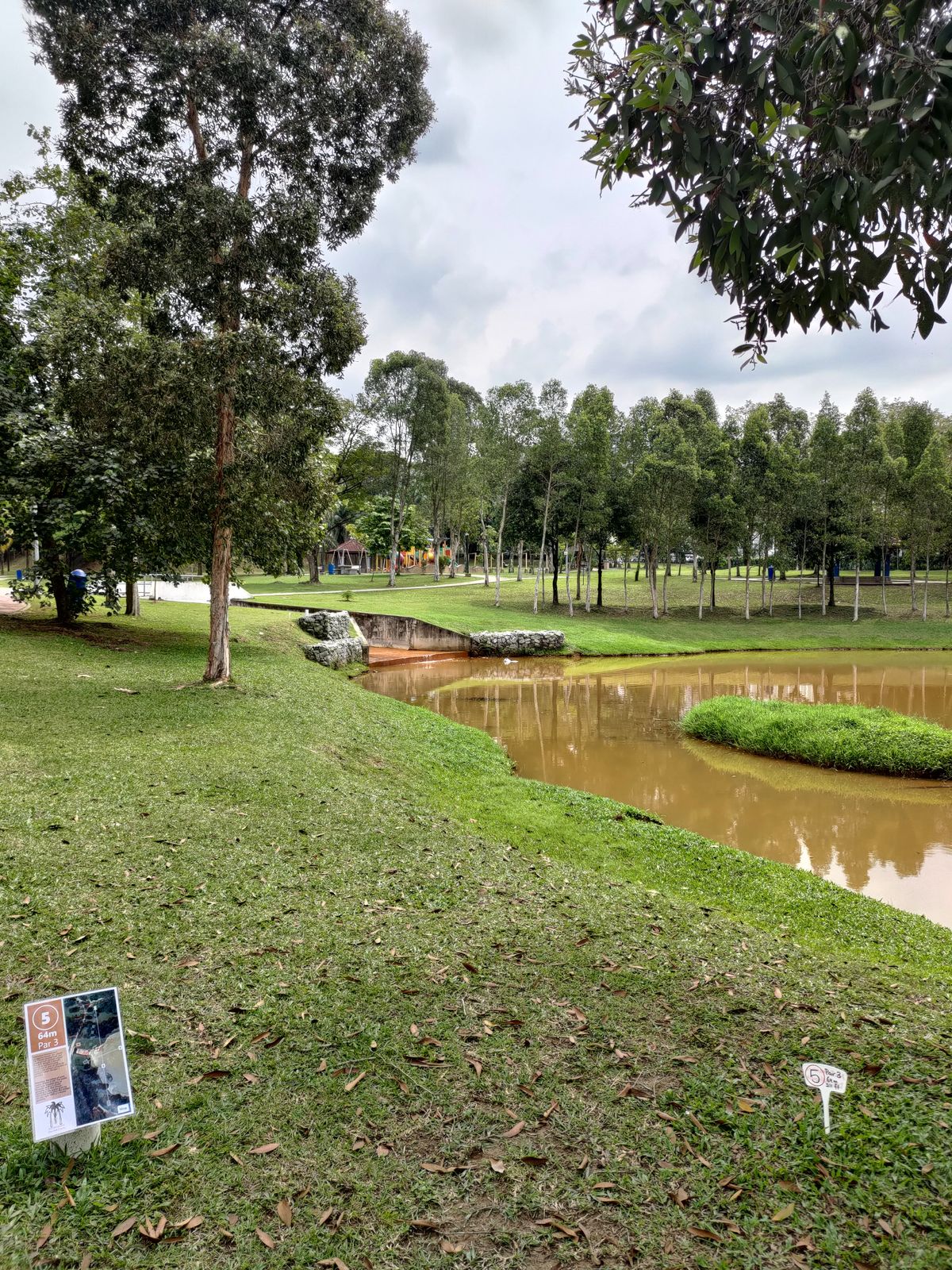 Hole 5 teepad