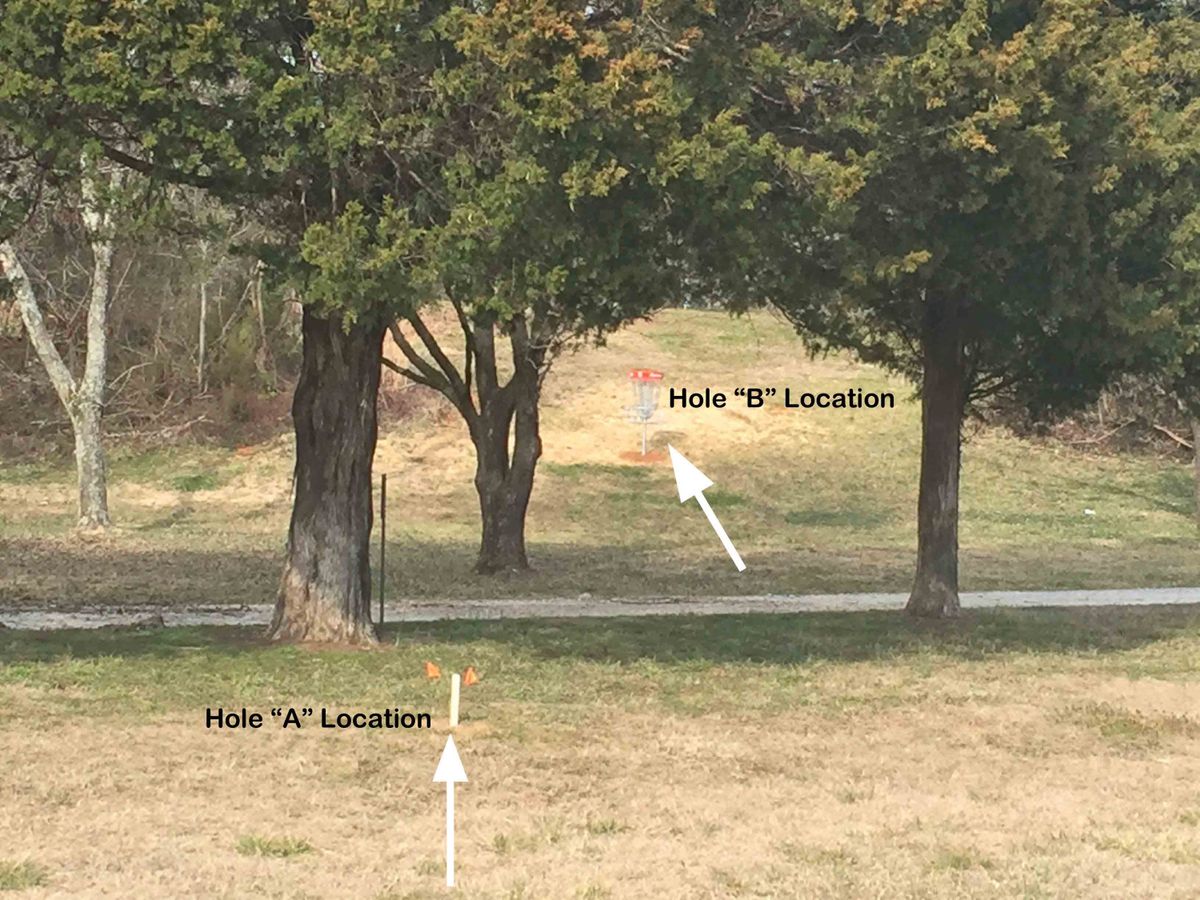 Basket “5A” and Basket “5B” (across drive) locations