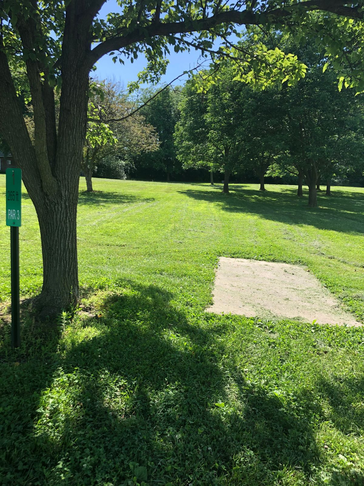 Hole 1 Tee Box