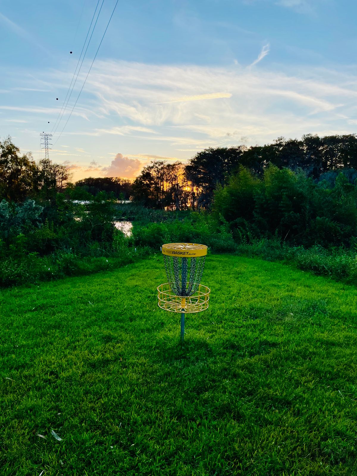 Barwick 18 Golds at sunset.