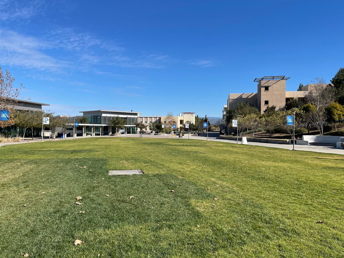 Hole 12, in the quad