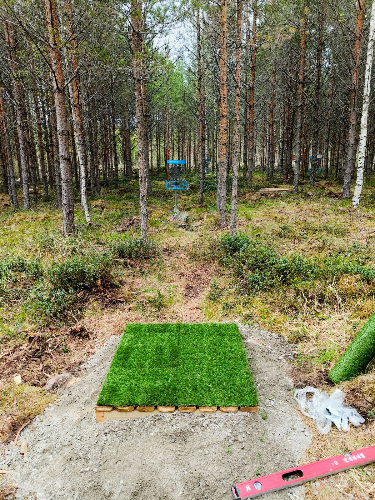 9 väyläinen puttirata valmistuu kesällä 2025.