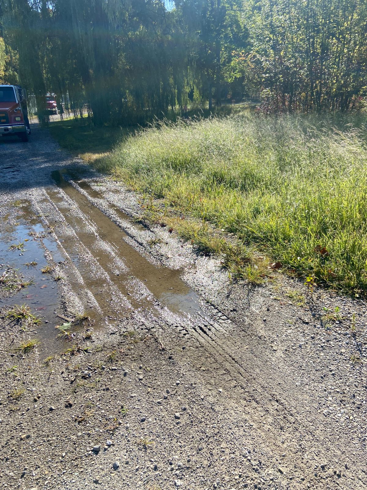 Sewage leakage into behind 7’s basket