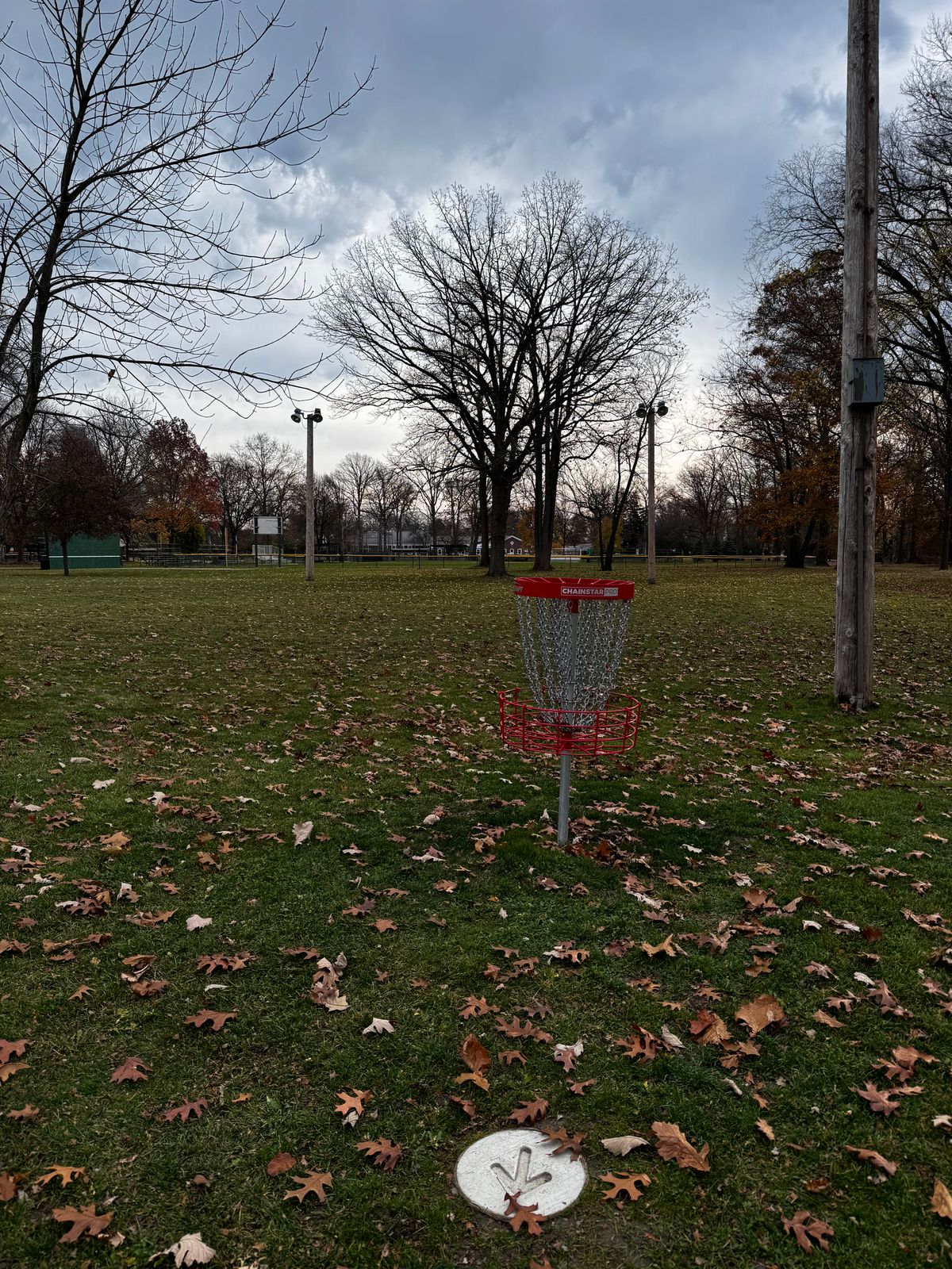 Hole 7 back up fairway