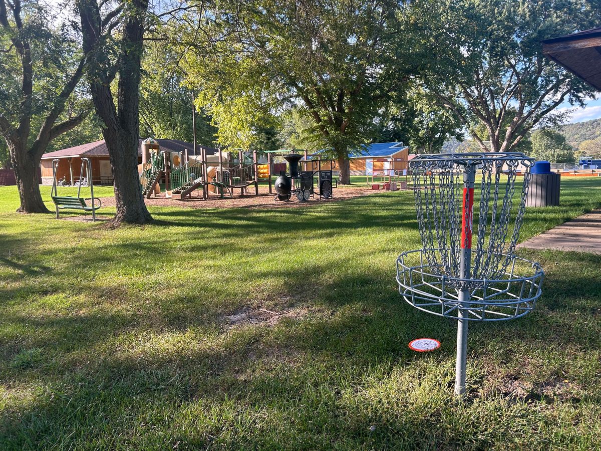 Hole 1 basket