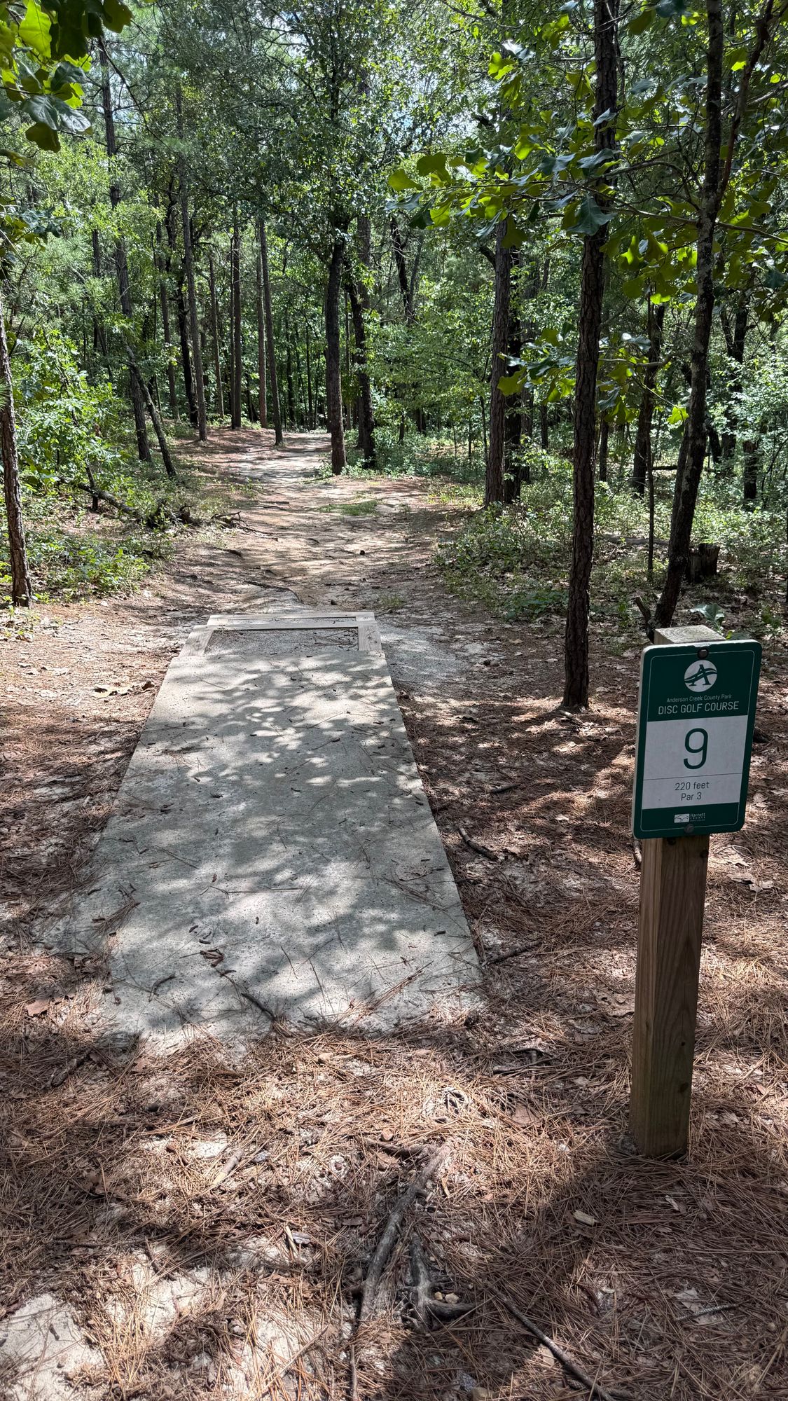 Hole 9 Tee Pad