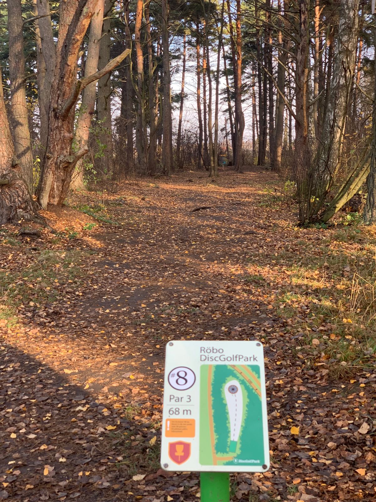Hål 8, kan bjuda på magi…