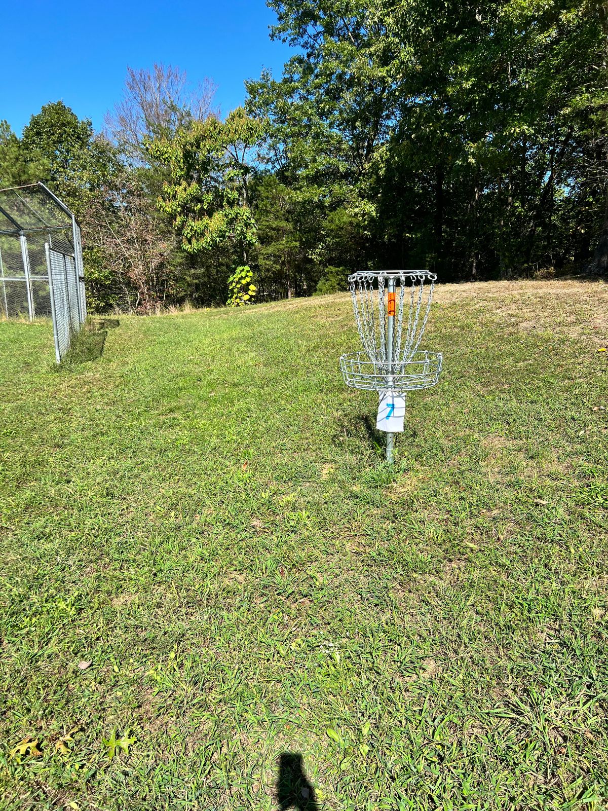 Hole 7.  Shortest hole.