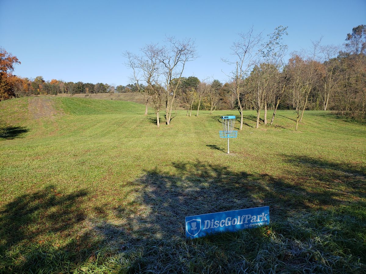 Hole 15 green looking back at fairway