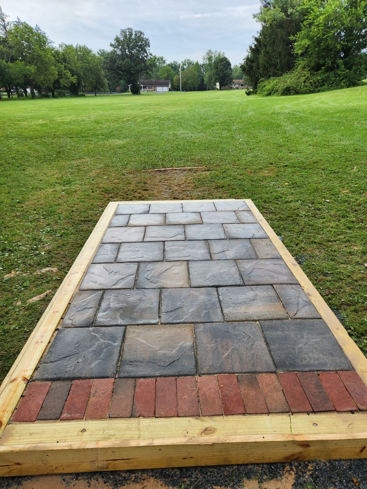 New Tee pads in progress.